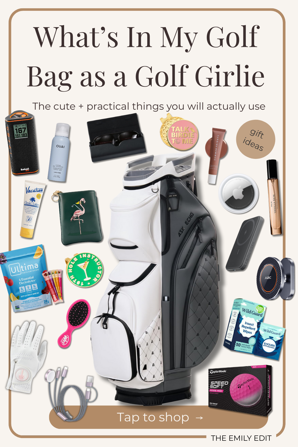 What’s In My Golf Bag as a Golf Girlie 🎀🏌️‍♀️
