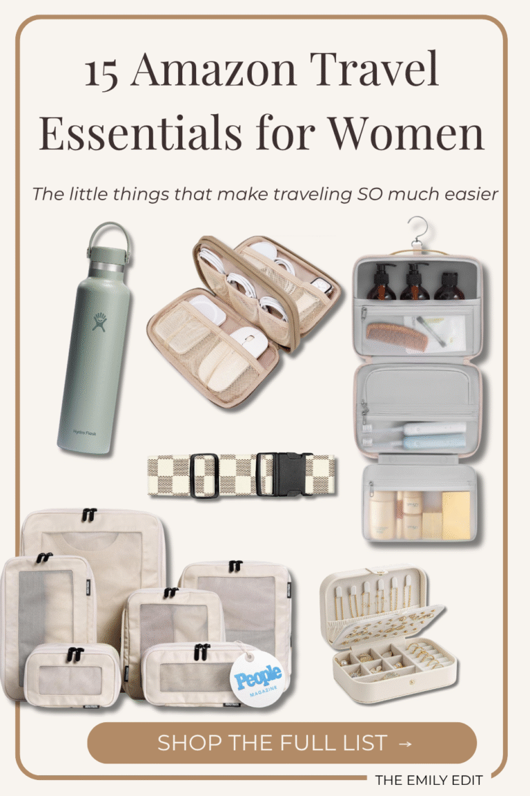 15 Amazon Travel Essentials for Women Who Travel Often
